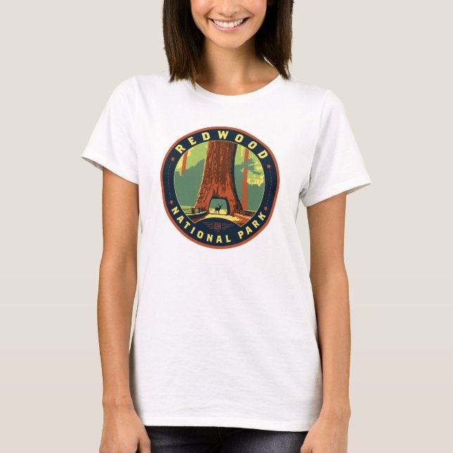 Redwood National Park T-Shirt (Vorderseite)