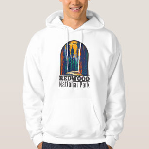 Redwood National Park Vintag  Hoodie
