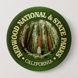 Redwood National & Staat Parks (NP2) Button