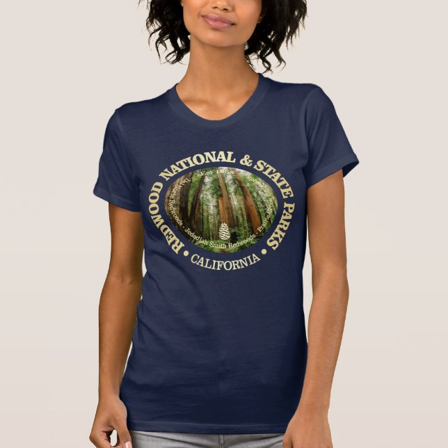 Redwood National & Staat Parks (NP2) T-Shirt (Vorderseite)