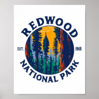 Redwood National- und Staatsparks Ca Kalifornien A
