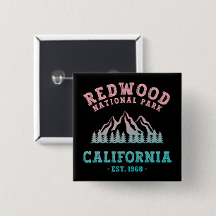 Redwood Nationalpark California Gradient Button