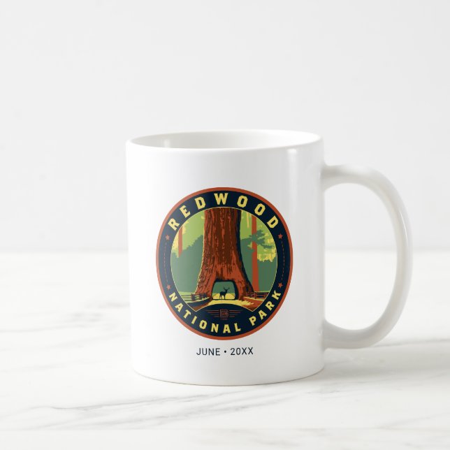 Redwood-Nationalpark Kaffeetasse (Rechts)