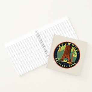 Redwood-Nationalpark Notizbuch