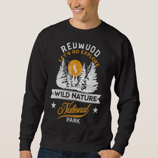 Redwood-Nationalpark Sweatshirt (Vorderseite)
