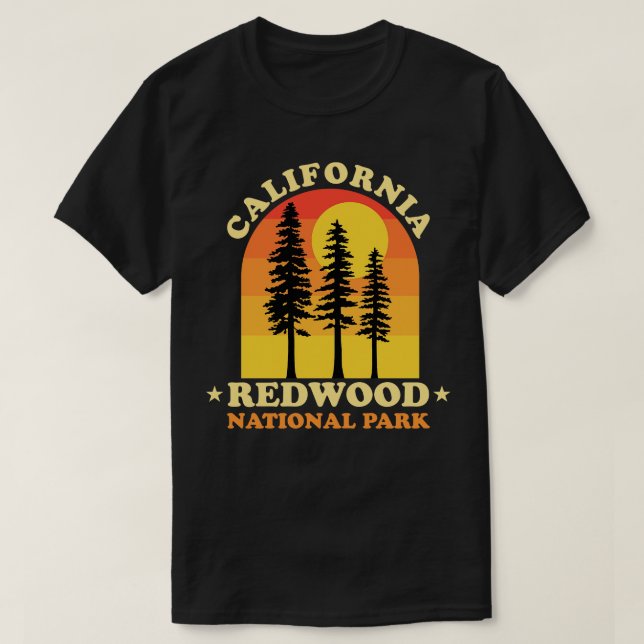 Redwood-Nationalpark T-Shirt (Design vorne)