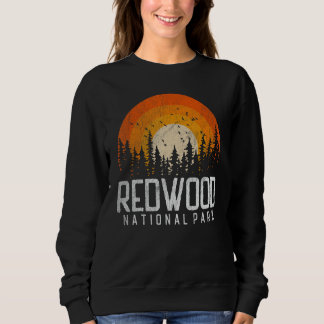 Redwood US National Park Vintag Retro Sweatshirt