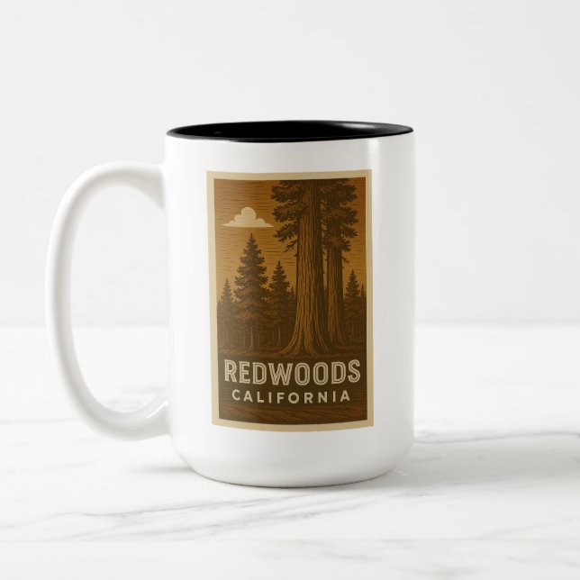 Redwoods National Park California Grosse Tasse (Links)