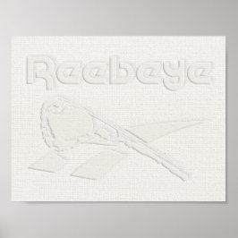 Reebeye Embossed Parody Poster