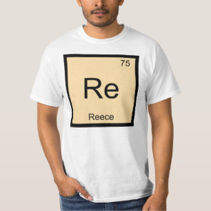 Reece Name Chemie Element Periodensystem T-Shirt