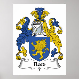 Reed Familienwappen Poster