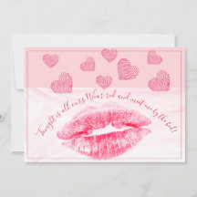 Reed Lips Valentine mit Zitat