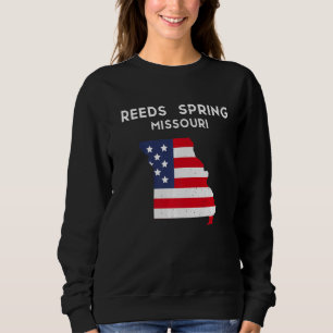 Reeds Spring Missouri USA Staat America Travel Mis Sweatshirt
