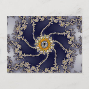 Reef Fraktal - Fraktal Postkarte