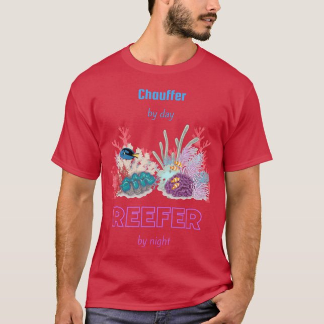 Reefer Tumblr gelber lustiger Spruch T-Shirt (Vorderseite)