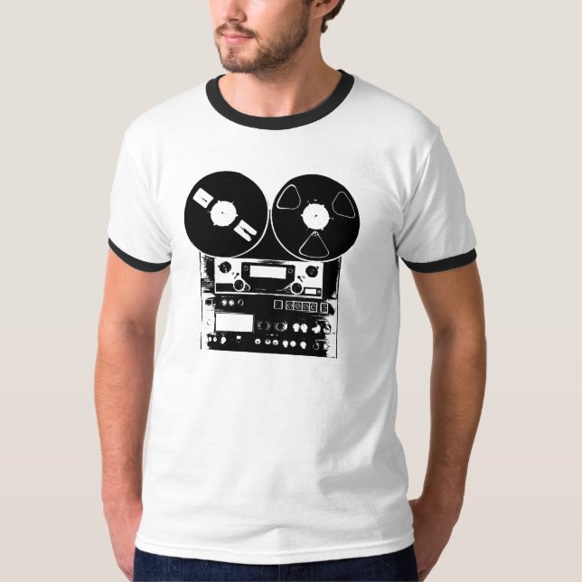 reel2reelblk T-Shirt (Vorderseite)