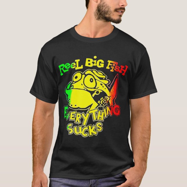 Reel Big Fish Band Everything Sucks T-Shirt (Vorderseite)