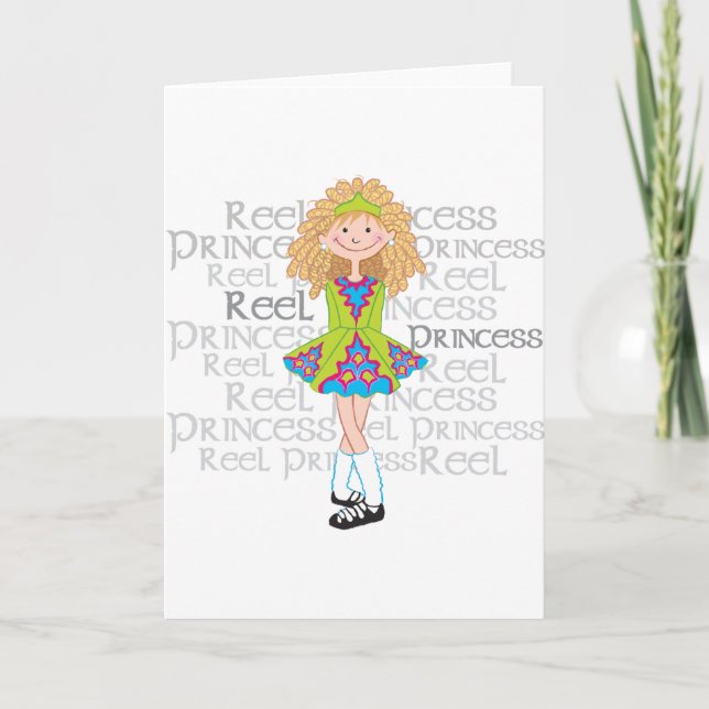 Reel Blonde Karte (Vorderseite)