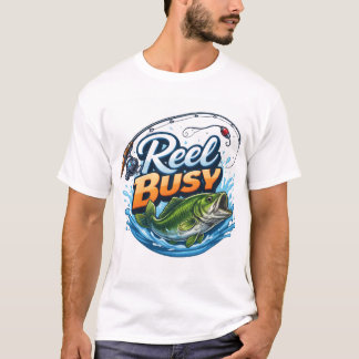 REEL BUSY- Angelshirt T-Shirt