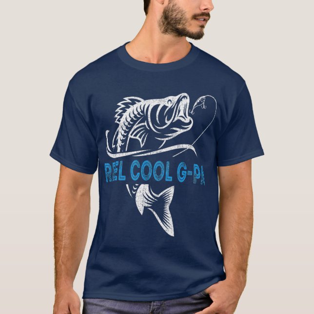 Reel Cool GPa T Fishing Vathers Day T-Shirt (Vorderseite)