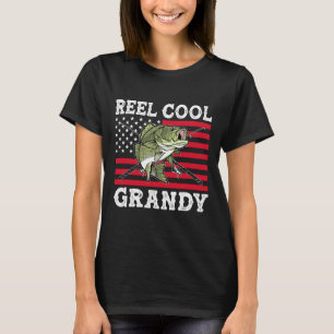Reel Cool Grandy 4. Juli Amerikanische Flagge Patr T-Shirt