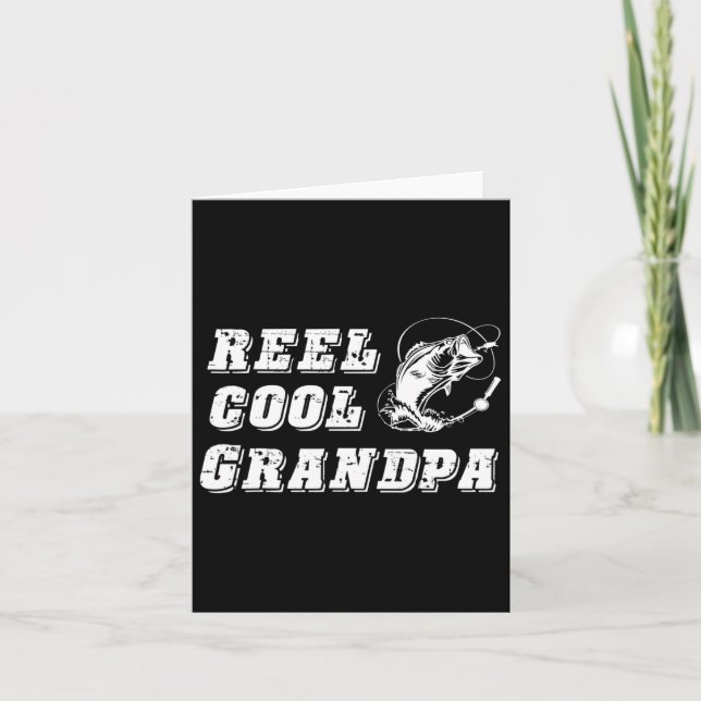 Reel Cool Opa Karte (Vorderseite)