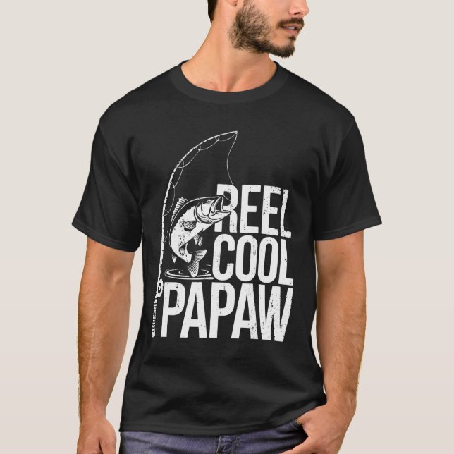 Reel Cool Papaw Shirt Men Papherman Fathers D (Vorderseite)