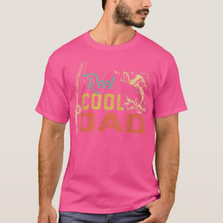 Reel Cool Vater Fisherman Daddy Grandpa Vathers Da T-Shirt