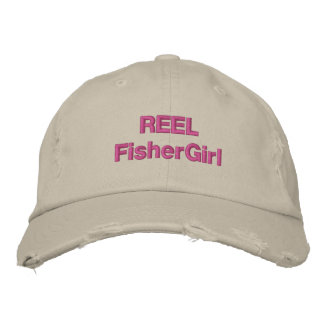 REEL FisherGirl Trendy Hat Bestickte Baseballkappe