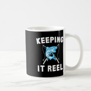 Reel Fishing beibehalten  Kaffeetasse