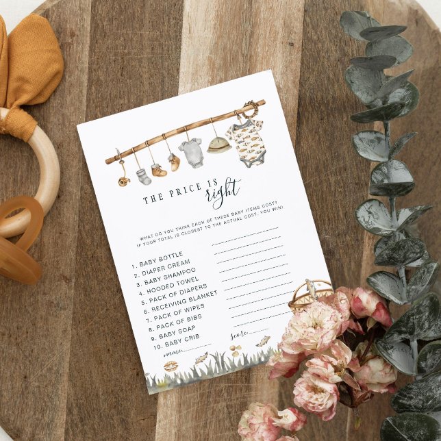 Reel Fun Fischen Der Preis ist richtig Baby Dusche (Von Creator hochgeladen)