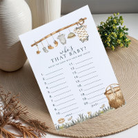 Reel Fun Fishing Wer das Baby Shower Game ist