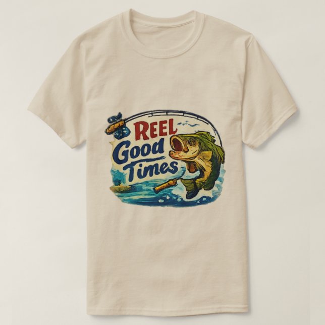 Reel Good Time Fishing Tee (Design vorne)