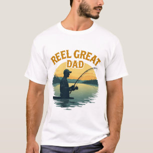 Reel Great Vater Fischen T - Shirt