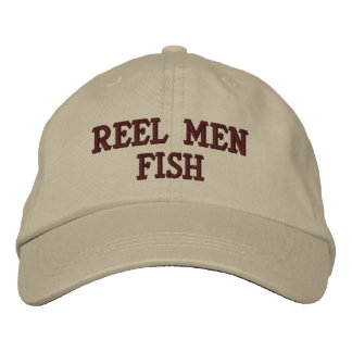 Reel Men Fish bestickter Hut