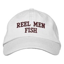 Reel Men Fish bestickter Hut
