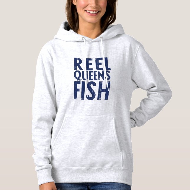 Reel Queens Fish – Women’s Hoodie (Vorderseite)