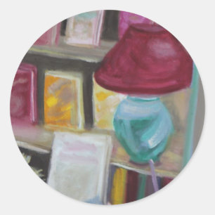 REELBOOKS: FONTAINEBLEAU FRANKREICH RUNDER AUFKLEBER