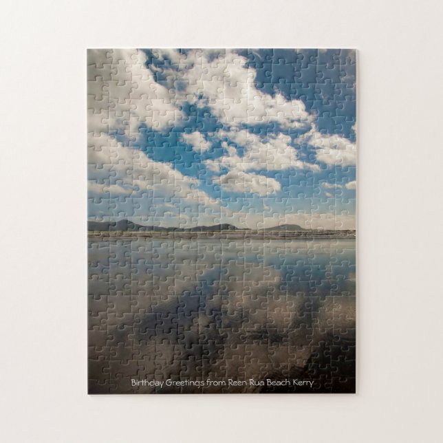 Reen Rua Beach Kerry. Puzzle (Vertikal)