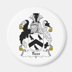 Rees Familienwappen Magnet