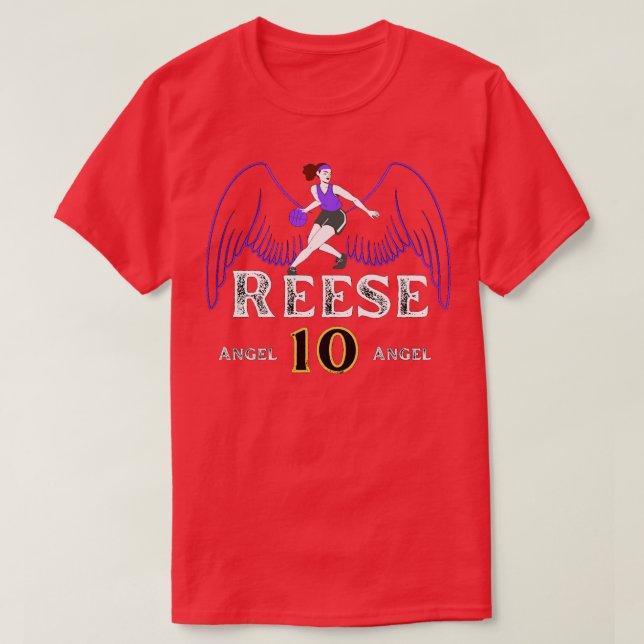 Reese 10 Angel Reese TShirt (Design vorne)
