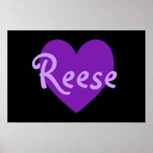 Reese in Lila Poster