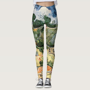 Reetgedeckte Cottages in Cordevill Vincent van Go Leggings