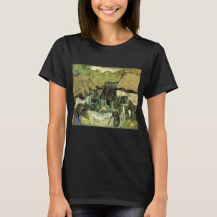 Reetgedeckte Cottages in Jorgus von Vincent van Go T-Shirt