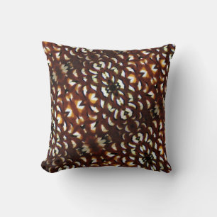 Reeve Fasant Brown Feather Kissen