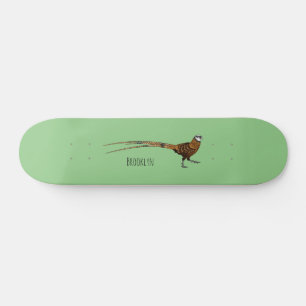 Reeves's faszinierende Cartoon-Abbildung Skateboard