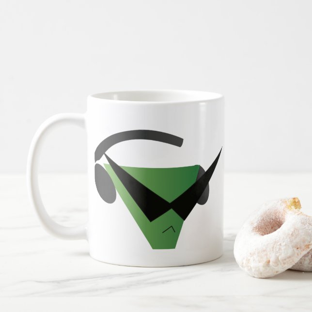 ReeZen klassische Tasse Keramik-11oz durch (Mit Donut)