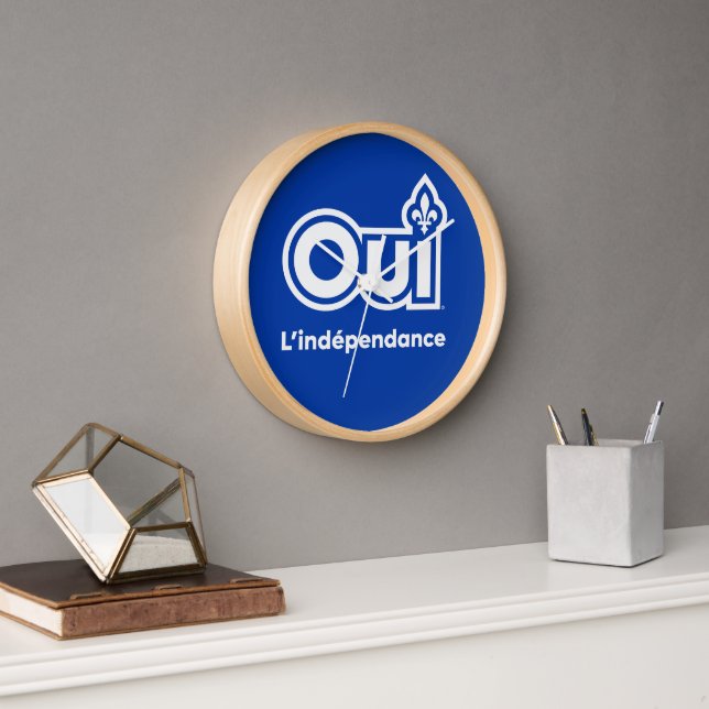 Referendum JA-Québec Uhr (Büro)