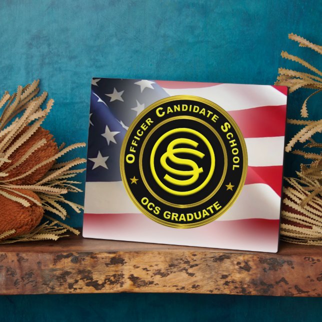 Referent Bewerberschule "OCS" Fotoplatte (Seite)