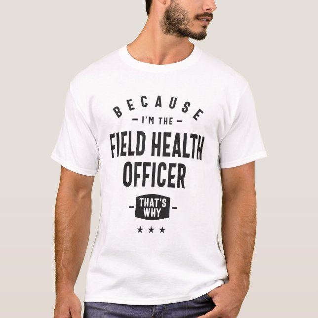 Referent Feldgesundheit T-Shirt (Vorderseite)